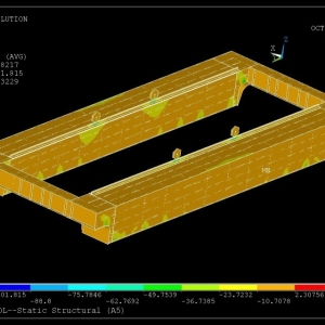 YZ110�p���T�����ؙC(j��)����Ԫ���� finite element analysis of YZ110 type casting cran ...