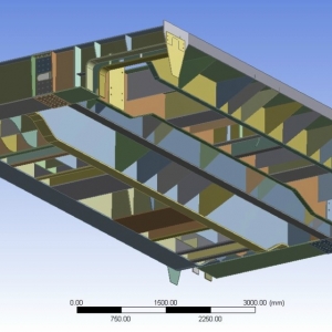 �T�����ؙC(j��)С܇������Ԫ����   finite element analysis of casting crane trolley fr ...